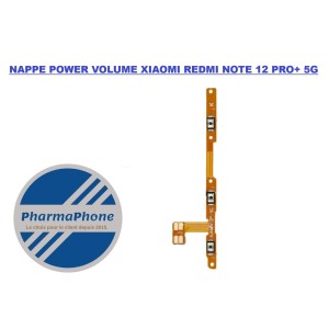 BOUTON VOLUME POWER XIAOMI REDMI NOTE 12 PRO+ 5G CHEZ PHARMAPHONE MARTINIQUE