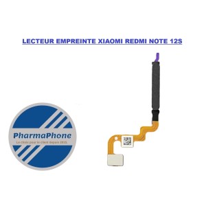 LECTEUR EMPREINTE XIAOMI REDMI NOTE 12S CHEZ PHARMAPHONE
