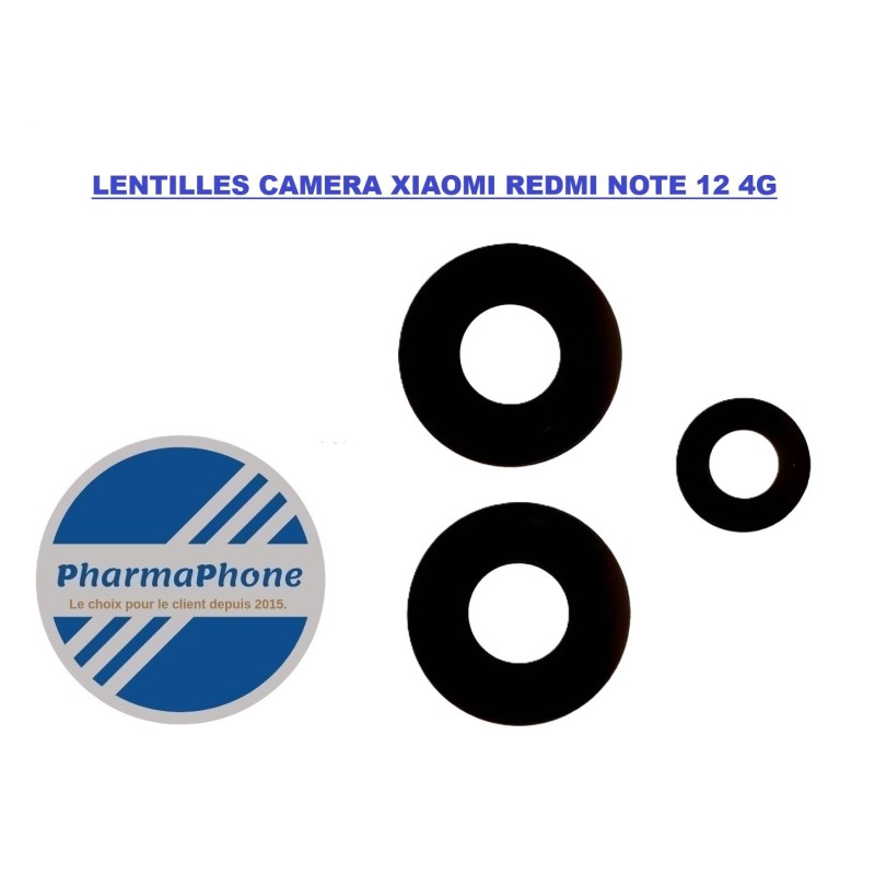 XIAOMI REDMI NOTE 12 4G LENTILLES CAMERA CHEZ PHARMAPHONE MARTINIQUE