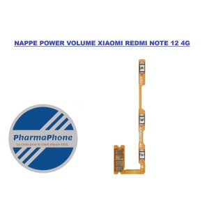 NAPPE POWER VOLUME XIAOMI REDMI NOTE 12 4G MARTINIQUE