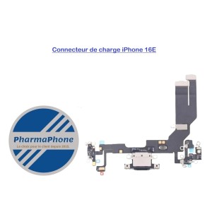 Connecteur de charge Noir iPhone 16E