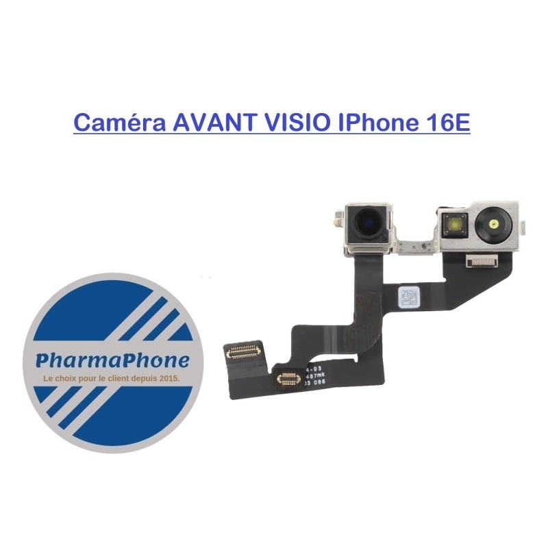Caméra avant visio iPhone 16E