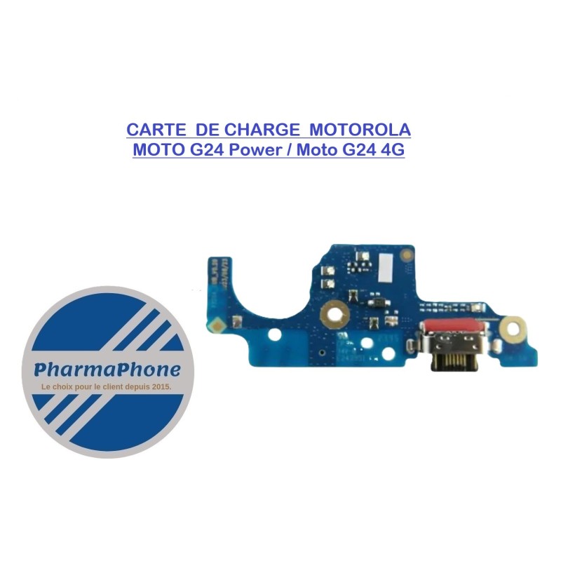 CARTE DE CHARGE  MOTOROLA MOTO G24 Power/Moto G24 4G  MARTINIQUE GUADELOUPE GUYANE