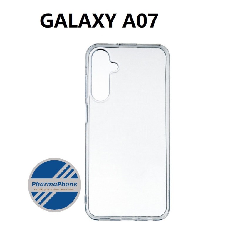 PROTECTION SILICONE SIMPLE GALAXY A16 TRANSPARENT   POUR PROTEGER VOTRE IPHONE