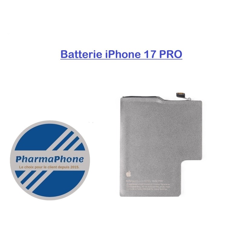 réparation batterie iphone 17 PRO martinique chez pharmaphone