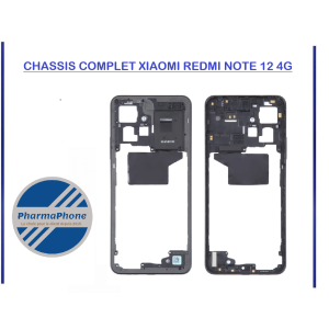 ACHETER REPARER CHASSIS CONTOUR XIAOMI REDMI NOTE 12 4G NOIR CREME MARTINIQUE GUADELOUPE GUYANE
