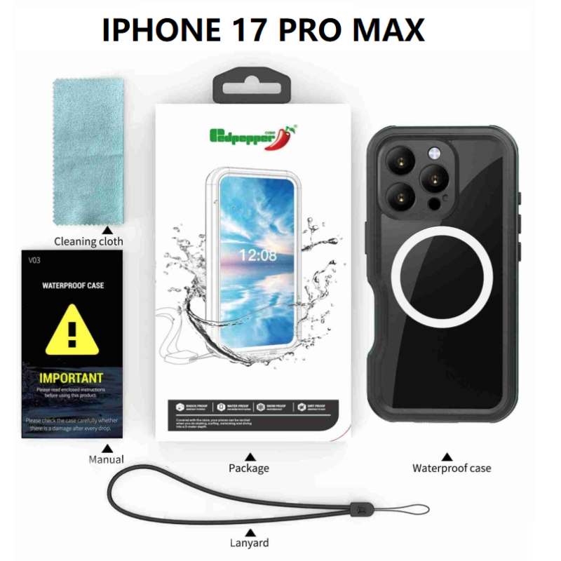 COQUE WATERPROOF MARTINIQUE POUR APPLE ET SAMSUNG CHEZ PHARMAPHONE