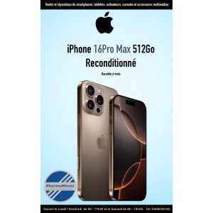 IPHONE 16 PRO MAX RECONDITIONNE -