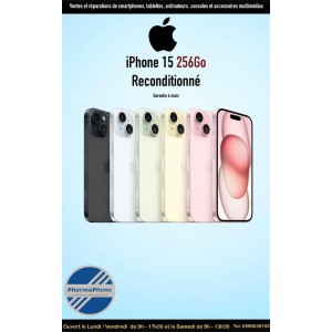 IPHONE 16 PRO MAX RECONDITIONNE GARANTIE 1 ANS CHEZ PHARMAPHONE.