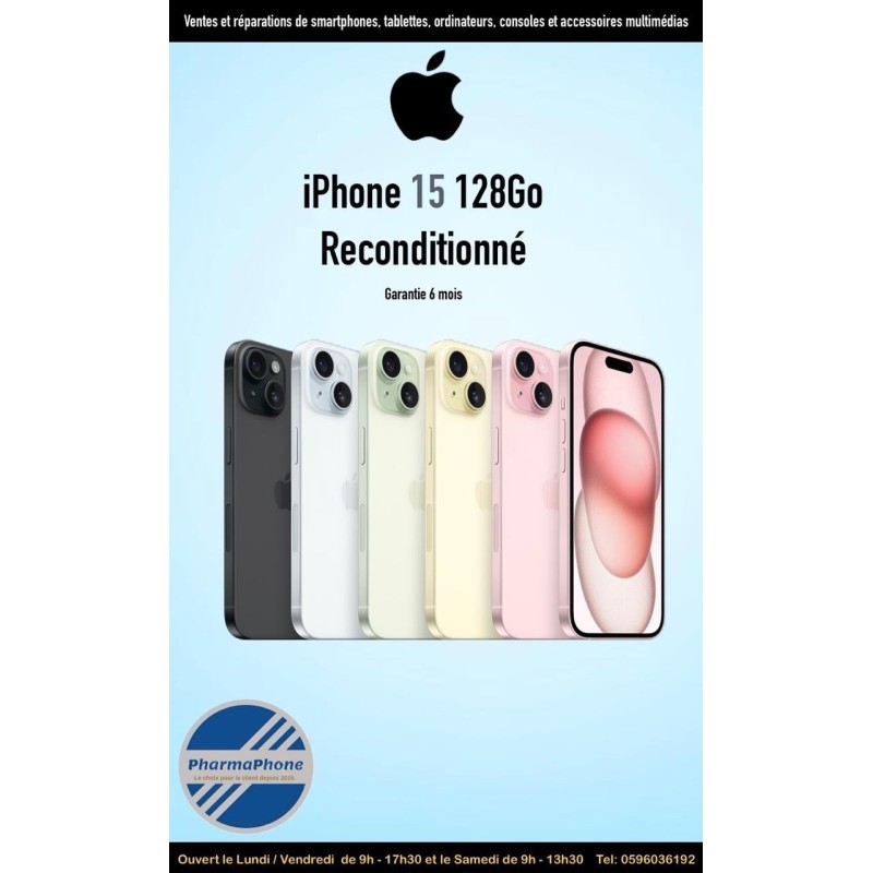 IPHONE 16 PRO MAX RECONDITIONNE GARANTIE 1 ANS CHEZ PHARMAPHONE.