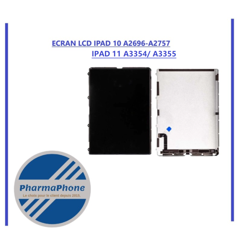ECRAN LCD IPAD 10 2022 A2696-A2757 martinique guadeloupe guyane