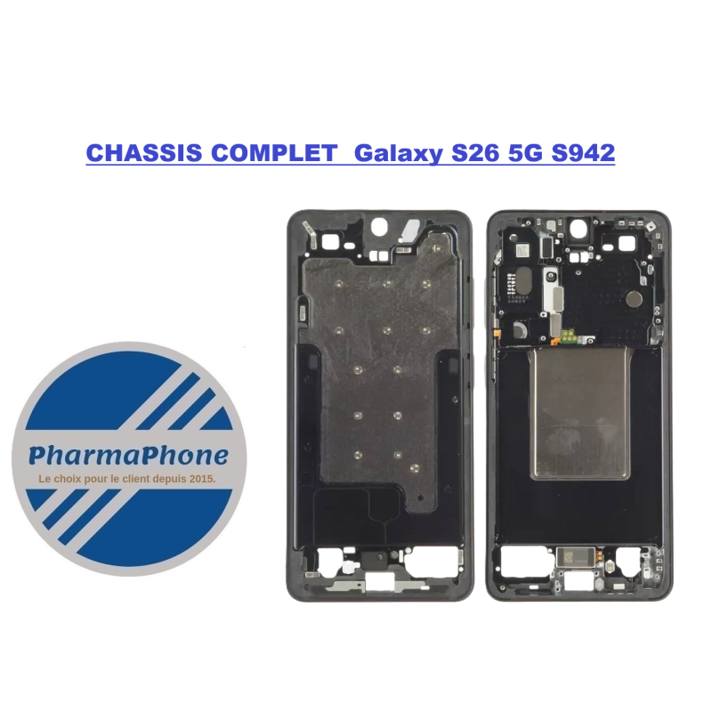 ACHETER REPARER CHASSIS COMPLET  Galaxy S26 5G S942 NOIR MARTINIQUE GUADELOUPE GUYANE