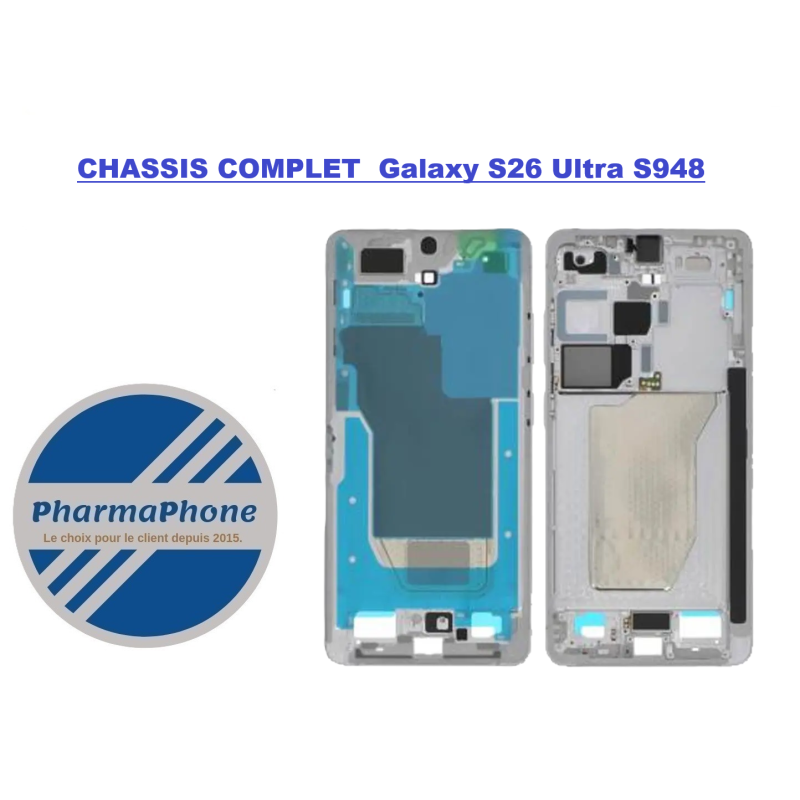 ACHETER REPARER CHASSIS COMPLET  Galaxy S26 Ultra S948 NOIR MARTINIQUE GUADELOUPE GUYANE