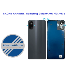 ACHETER CACHE ARRIERE  Samsung Galaxy A07 4G A075   Noir PAS CHER MARTINIQUE GUADELOUPE GUYANE