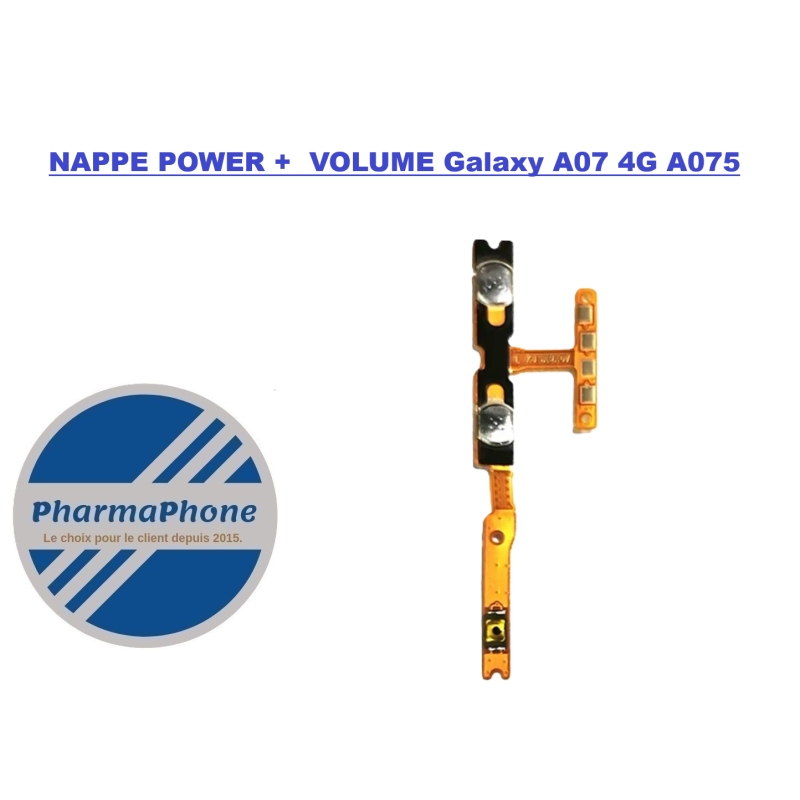NAPPE POWER VOLUME Galaxy A16 4G A165 MARTINIQUE GUADELOUPE GUYANE