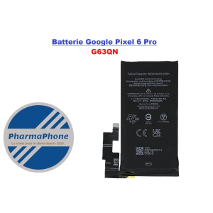 ACHETER BATTERIE GOOGLE PIXEL 6 PRO G63QN MARTINIQUE GUADELOUPE GUYANE