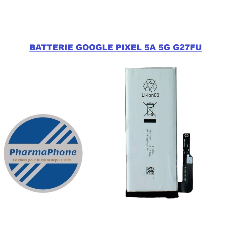 BATTERIE GOOGLE PIXEL 5A 5G G27FU