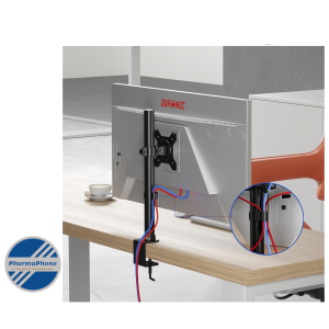 DURONIC Support Ecran PC Universelle - 13" à 32"  - VESA 75/100mm - EMPLACEMENT: