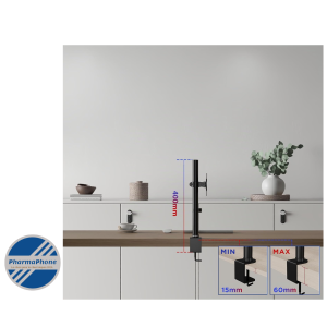 DURONIC Support Ecran PC Universelle - 13" à 32"  - VESA 75/100mm - EMPLACEMENT: