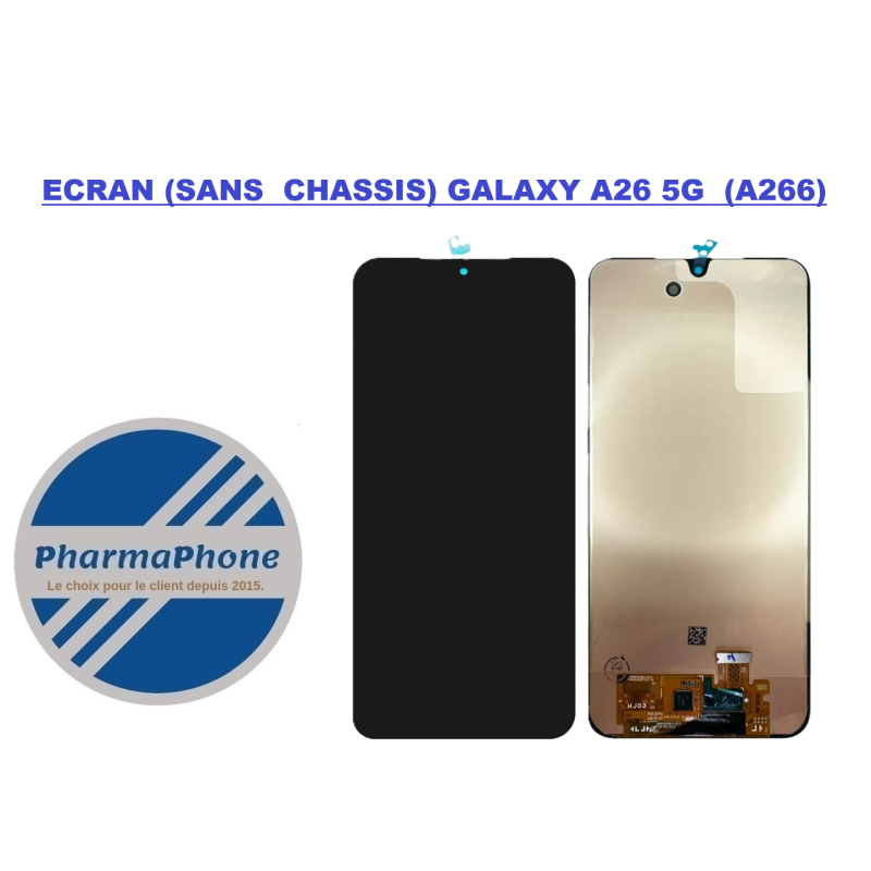 ACHETER ECRAN (avec chassis) GALAXY A26 (A265) PAS CHER MARTINIQUE GUADELOUPE GUYANE