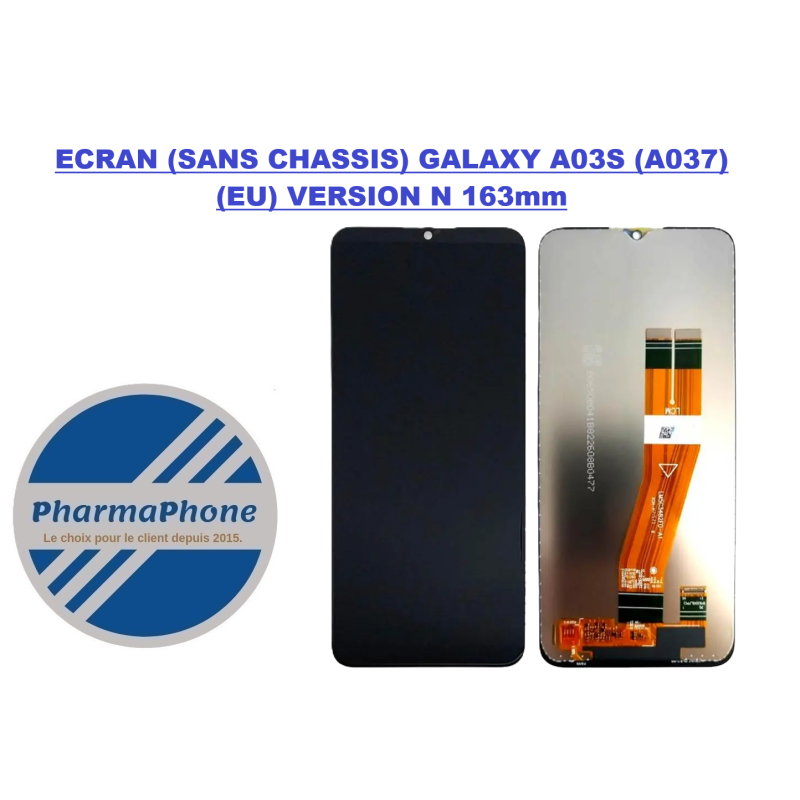 ACHETER ECRAN (SANS CHASSIS) SAMSUNG GALAXY A03S (A037)  (EU) VERSION N 163mm  (21233A)  PAS CHER MARTINIQUE GUADELOUPE GUYANE