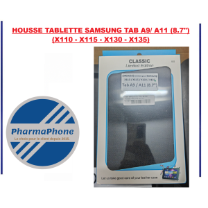 HOUSSE TABLETTE SAMSUNG 2023/2025 TAB A9 / A11 (8.7") (X110 - X115 - X130 - X135)