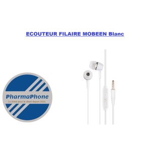 ACHETER  ECOUTEUR FILAIRE MOBEEN simple jack Blanc by samsung    AUBAINE ANTILLES  MARTINIQUE GUADELOUPE GUYANE