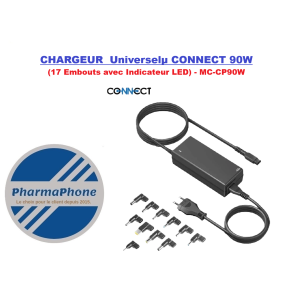CHARGEUR HP DOCK 120W SERIES HSTNN-LA25  MARTINIQUE GOUADELOUPE GUYANE