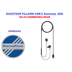 ECOUTEUR FILLAIRE TYPE USB-C Samsung  AKG EO-IC100BBEG AUBAINE ANTILLES  MARTINIQUE GUADELOUPE GUYANE