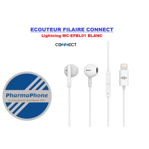 ACHETER  ECOUTEUR FILAIRE Type-C CONNECT MC-EFNC01   Noir    AUBAINE ANTILLES  MARTINIQUE GUADELOUPE GUYANE