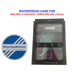 COQUE  WATERPROOF-CASE FOR IPAD PRO 13 2024/2025 FSIPAD PRO (M4) (13inch)CHEZ PHARMAPHONE