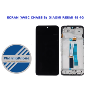 ACHETER ECRAN AVEC CHASSIS XIAOMI REDMI 15 4G EU PAS CHER MARTINIQUE GUADELOUPE GUYANE