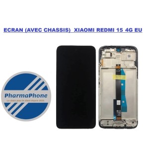 ACHETER ECRAN (AVEC CHASSIS) XIAOMI REDMI 15 4G EU PAS CHER MARTINIQUE GUADELOUPE GUYANE