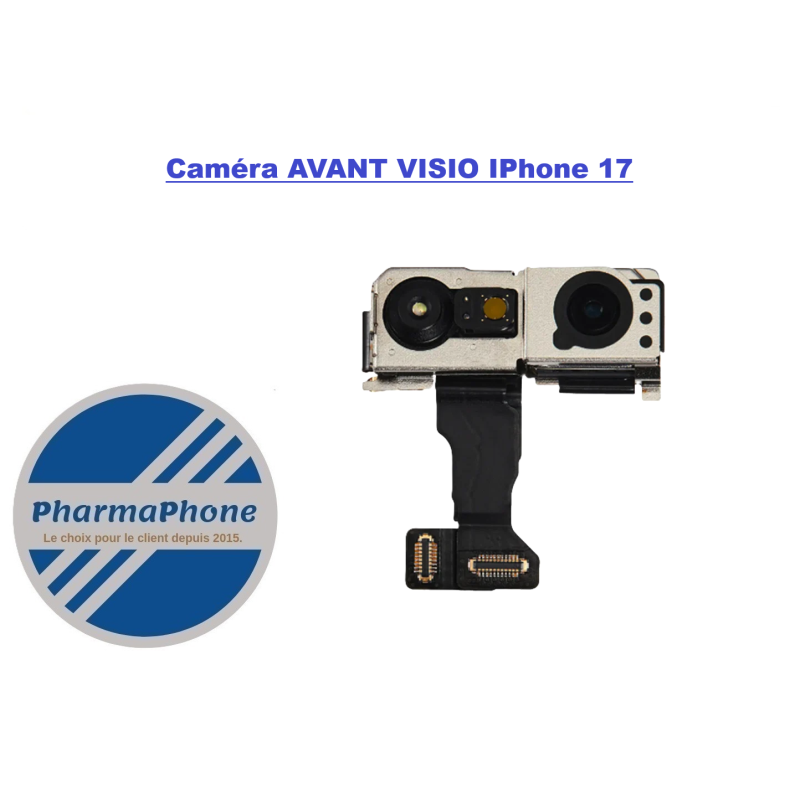 Caméra avant visio iPhone 17