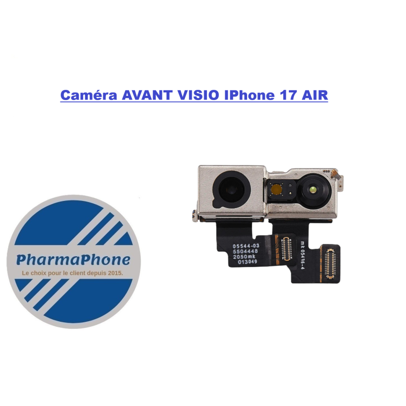 Caméra avant visio iPhone 17  AIR