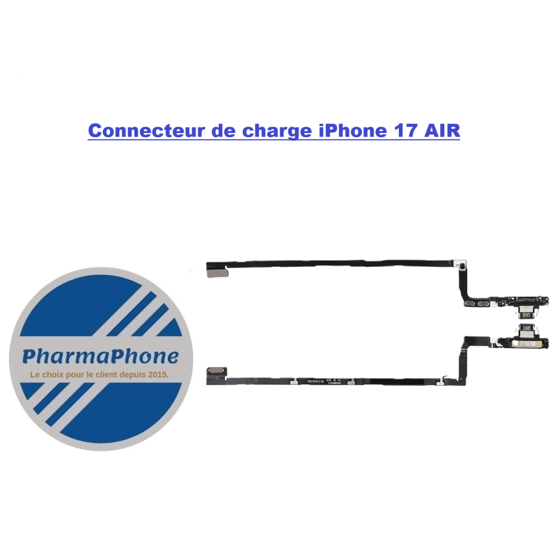 Connecteur de charge Noir iPhone 17 AIR