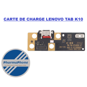 CARTE DE CHARGE LENOVO TAB K10 PAS CHER MARTINIQUE GUADELOUPE GUYANE