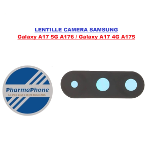 Lentilles camera Samsung Galaxy A17 5G A176/Galaxy A17 4G A175  MARTINIQUE GUADELOUPE GUYANE