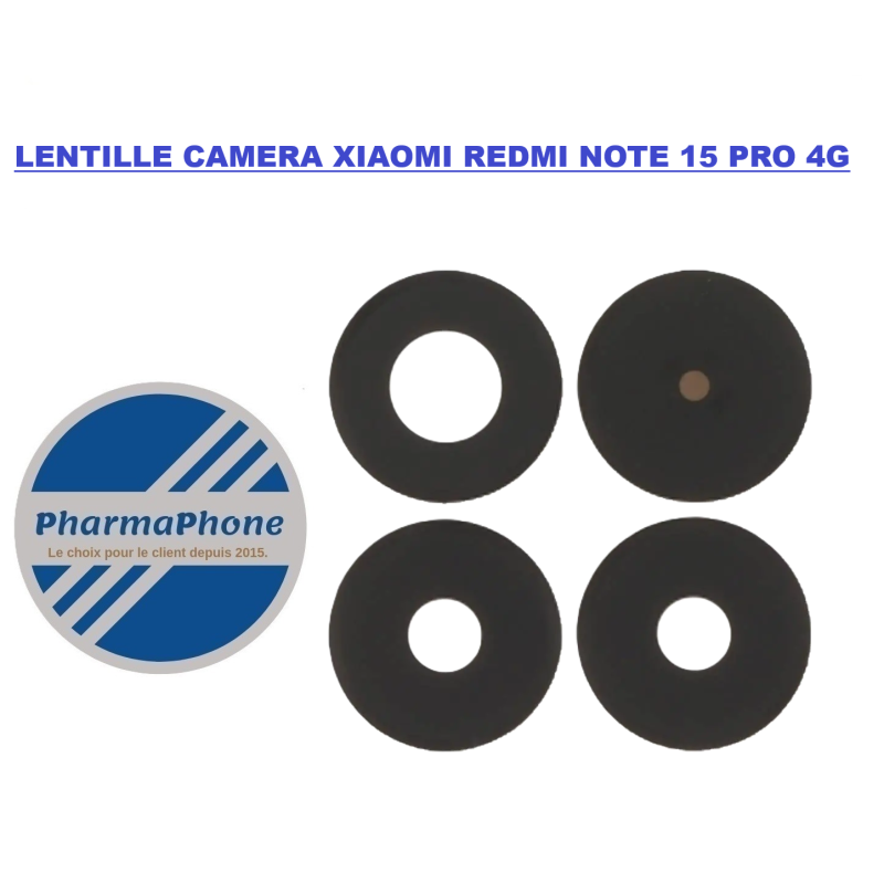 LENTILLES CAMERA XIAOMI REDMI NOTE 15 PRO 4G DISPONIBLE CHEZ PHARMAPHONE MARTINIQUE