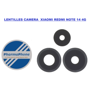 LENTILLES CAMERA  XIAOMI REDMI NOTE 14 4G MARTINIQUE GUADELOUPE GUYANE