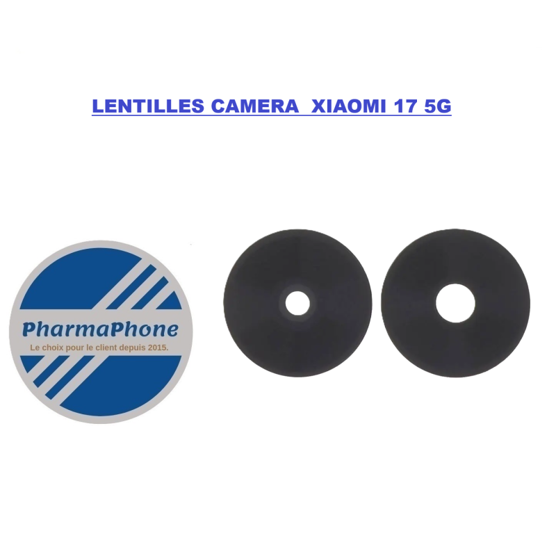LENTILLES CAMERA  XIAOMI 17 5G MARTINIQUE GUADELOUPE GUYANE