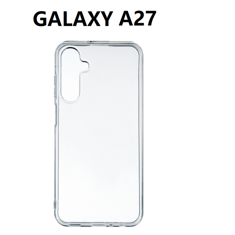 PROTECTION SILICONE SIMPLE GALAXY A16 TRANSPARENT   POUR PROTEGER VOTRE IPHONE