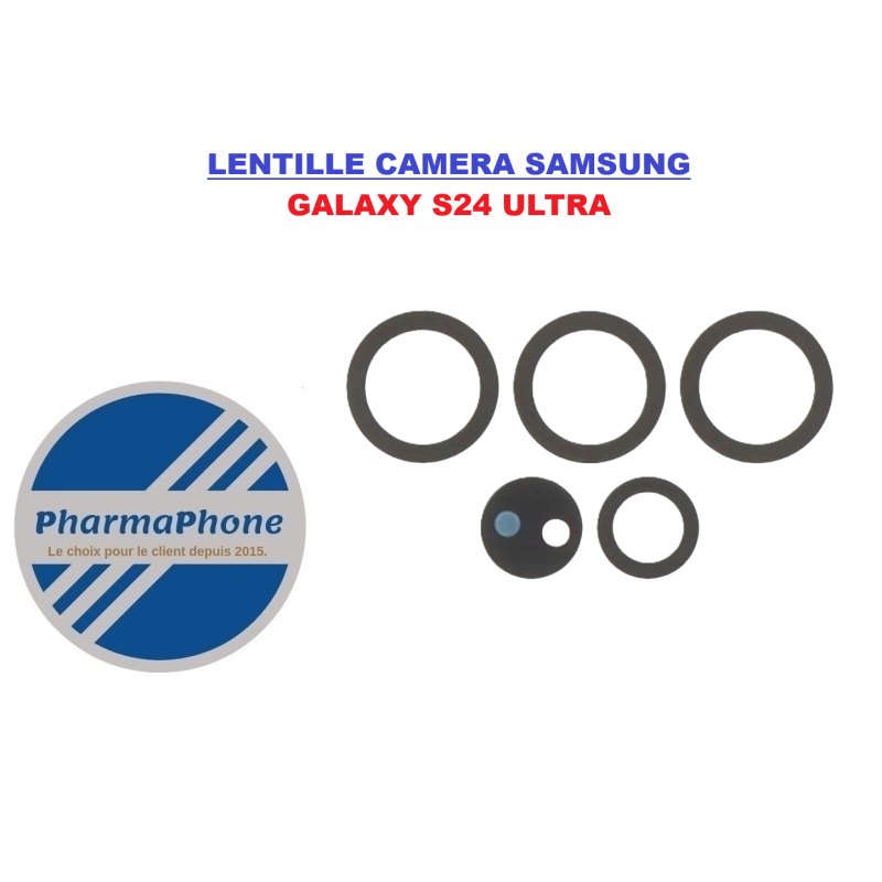 Lentilles camera Samsung Galaxy S24 Ultra 5G S928  MARTINIQUE GUADELOUPE GUYANE