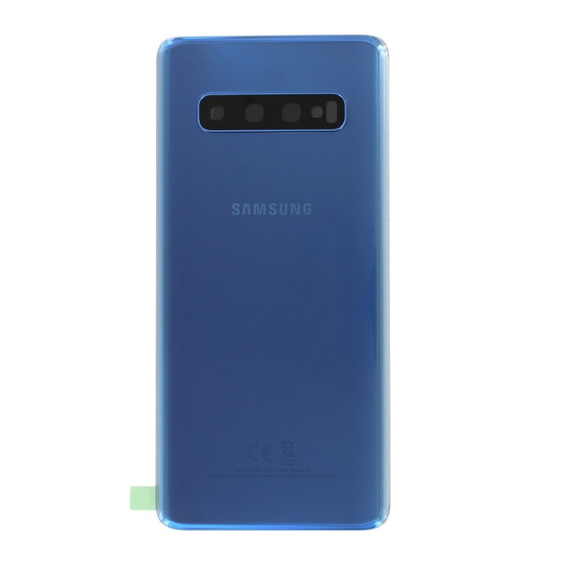 Vitre arriere bleu Samsung Galaxy S10 Vitre arriere bleu Samsung Galaxy S10
