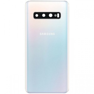 Vitre arriere BLANC Samsung Galaxy S10