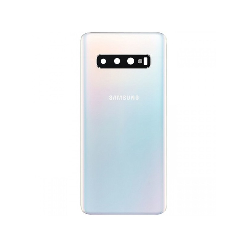 Vitre arriere BLANC Samsung Galaxy S10