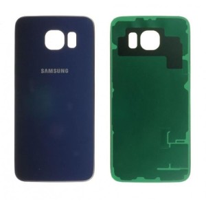 Vitre arriere bleu Samsung Galaxy S6