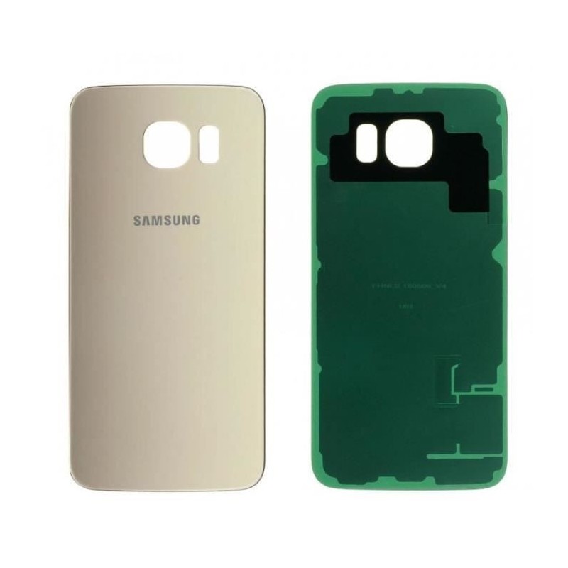 Vitre arriere gold Samsung Galaxy S6 Vitre arriere gold Samsung Galaxy S6