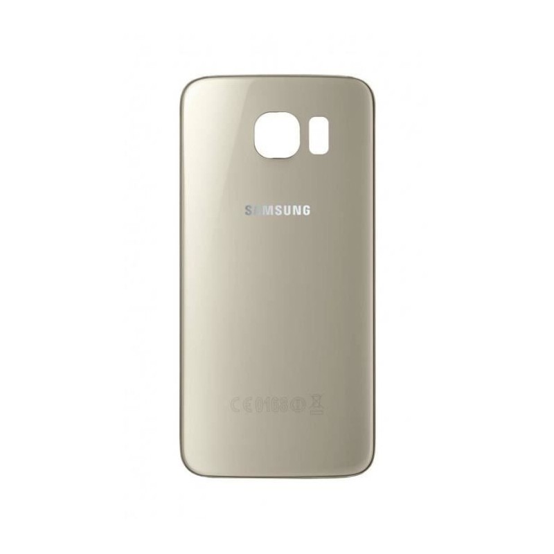 Vitre arriere gold Samsung Galaxy S6 Vitre arriere gold Samsung Galaxy S6