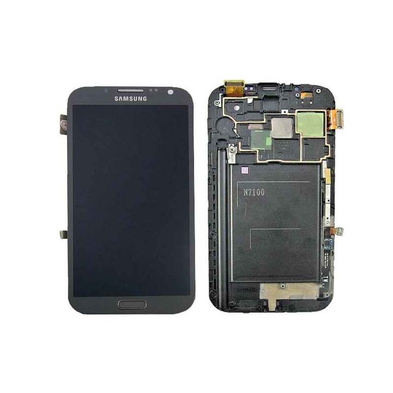 Samsung Galaxy Note 2 N7105 : Ecran + Tactile + Chassis + Nappes